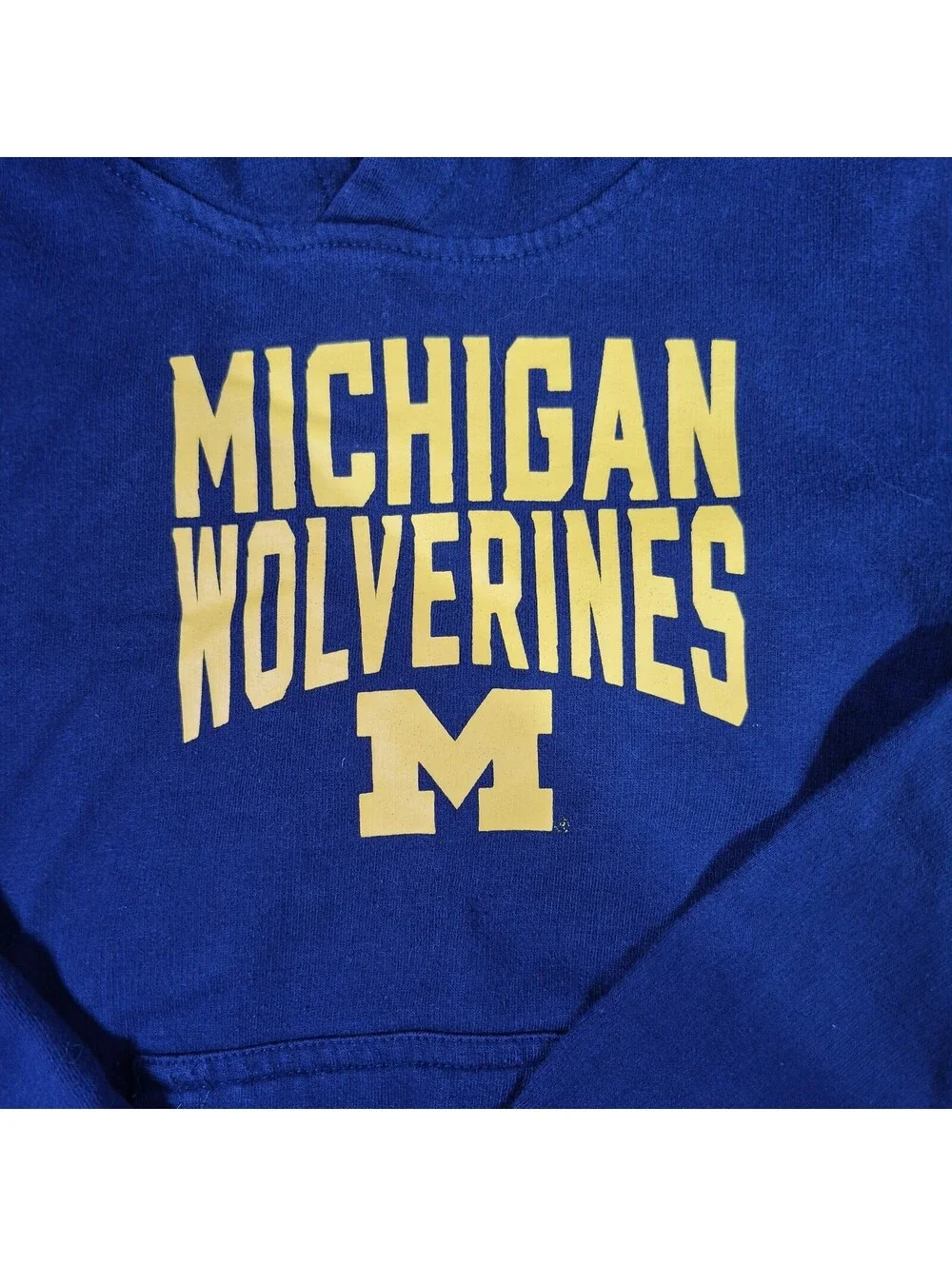 GEN 2 Michigan Wolverines Youth Sz 6/7 Hoodie Pullover U of M Logo